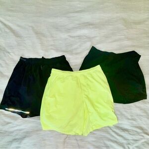3 Pairs Men’s Lululemon Shorts